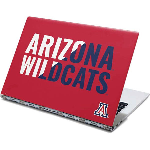 University of Arizona Wildcats Logo Split Red Yoga 910 2-in-1 14in Touch-Screen Skin